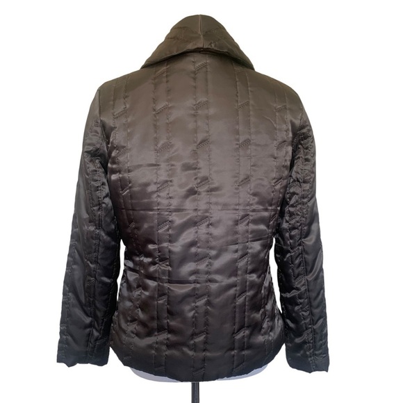 Chico quilted metallic green-bronze jacket - Picture 2 of 12